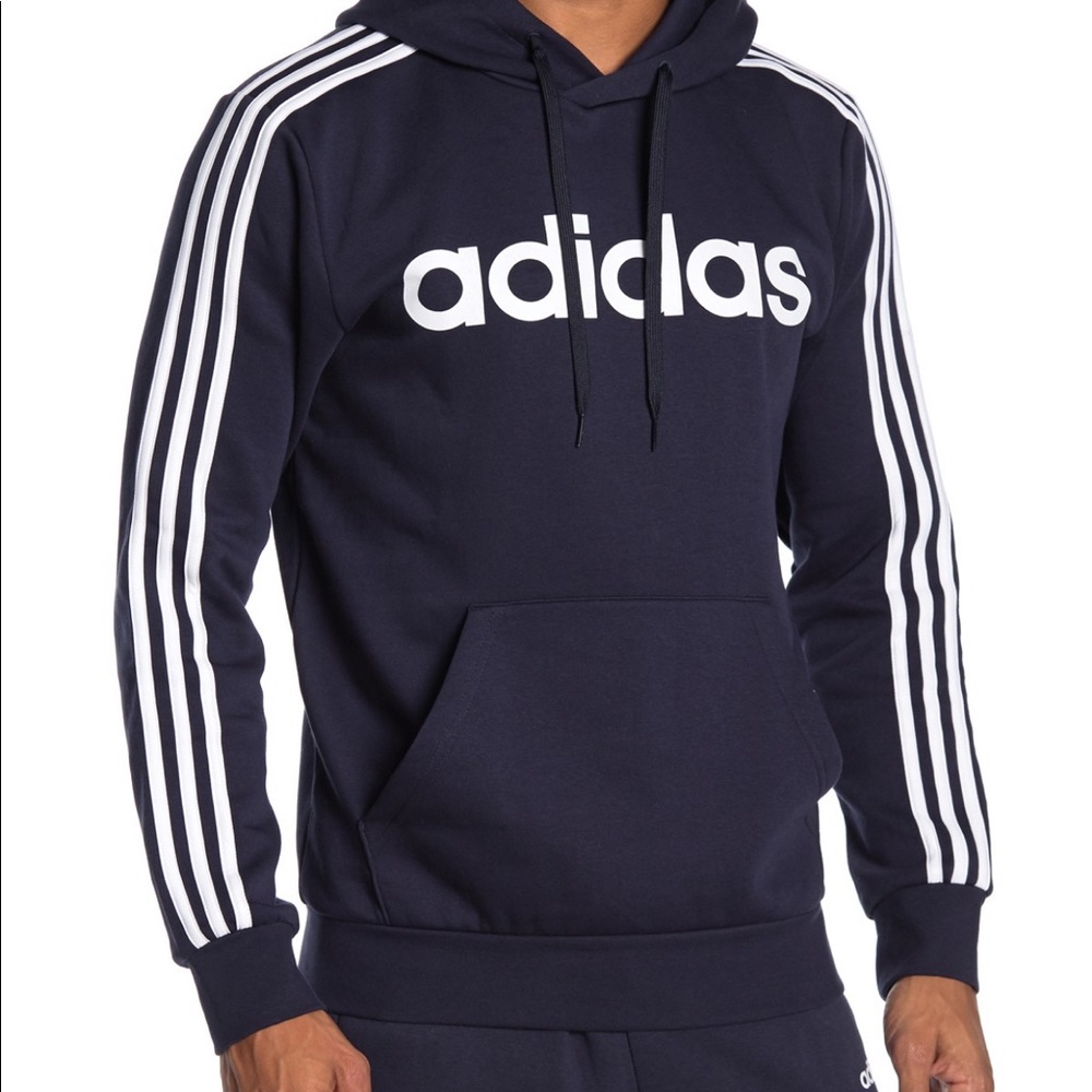 Adidas ESSENTIALS 3-STRIPES PULLOVER HOODIE